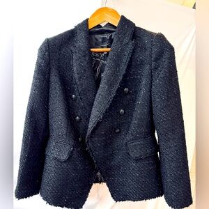 Black White House Black Market Jacket.